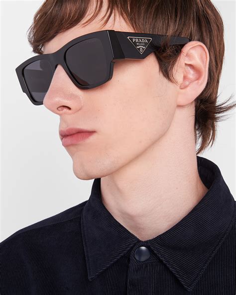 prada mens aviator sunglasses|Prada symbole sunglasses men's.